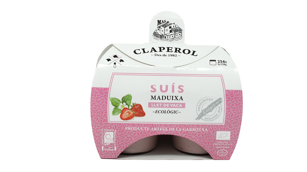Suís De Vaca Amb Maduixa ECO