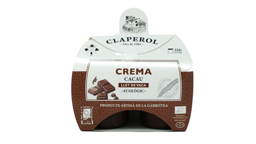 [BOT/04260] Crema De Xocolata Amb Llet Vaca 256 Gr ECO