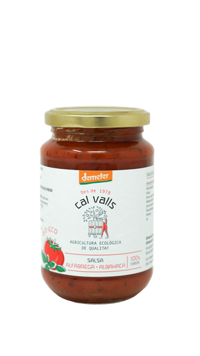 [BOT/03962] Salsa Tomàquet Amb Alfàbrega 350 Gr DEMETER/ECO