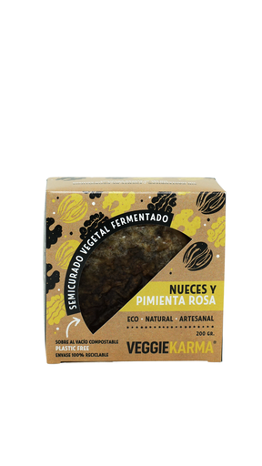 [BOT/04395] Semi Curat Amb Nous I Pebre Rosa 200 Gr ECO